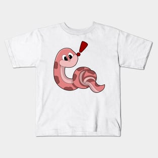 Snake with red Stains Kids T-Shirt